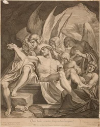 Die Dreifaltigkeit mit dem toten Christus, 1668